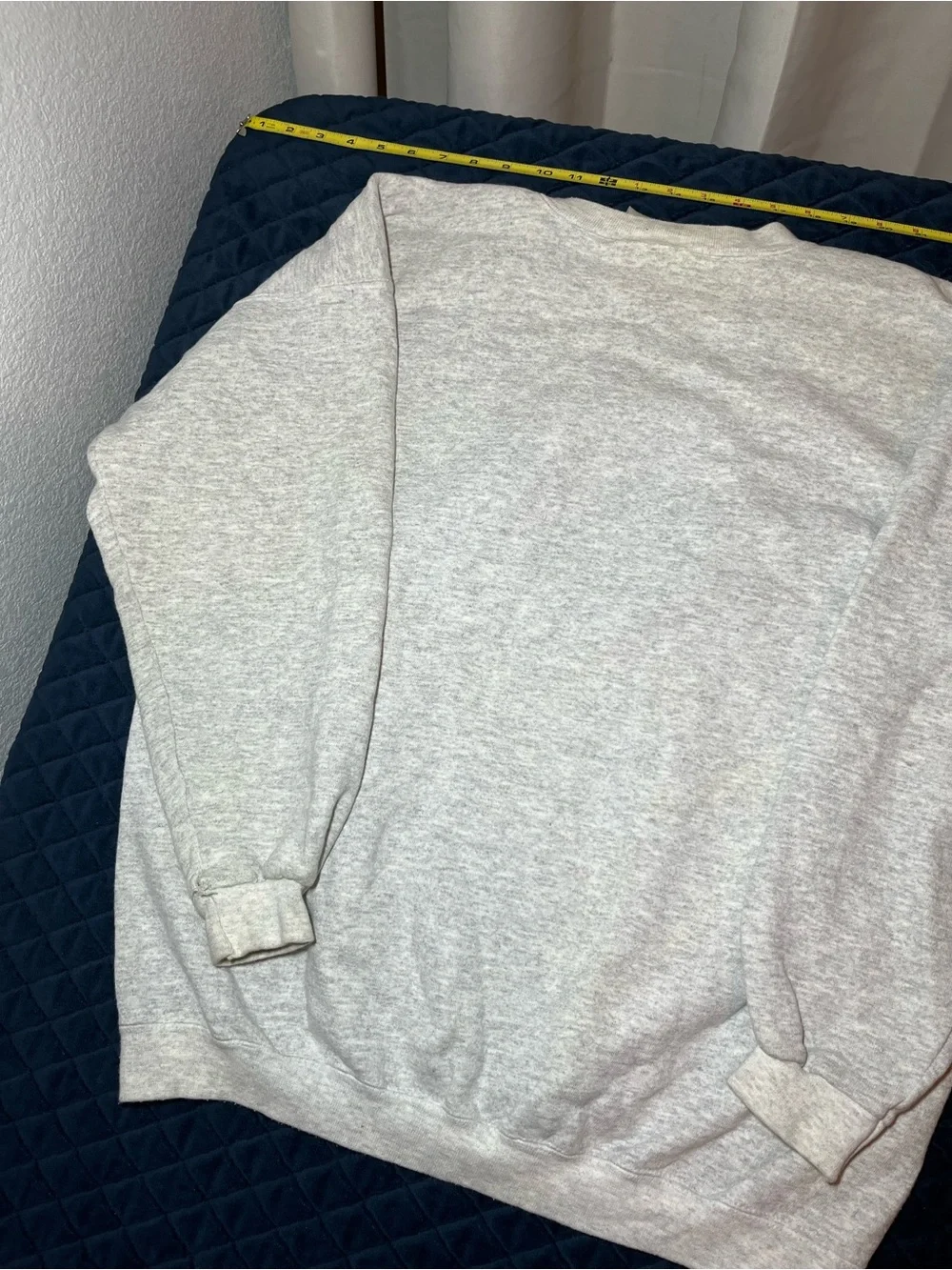 Classic Vintage Universal Studios Gray Crewneck Sweatshirt with Color Logo
